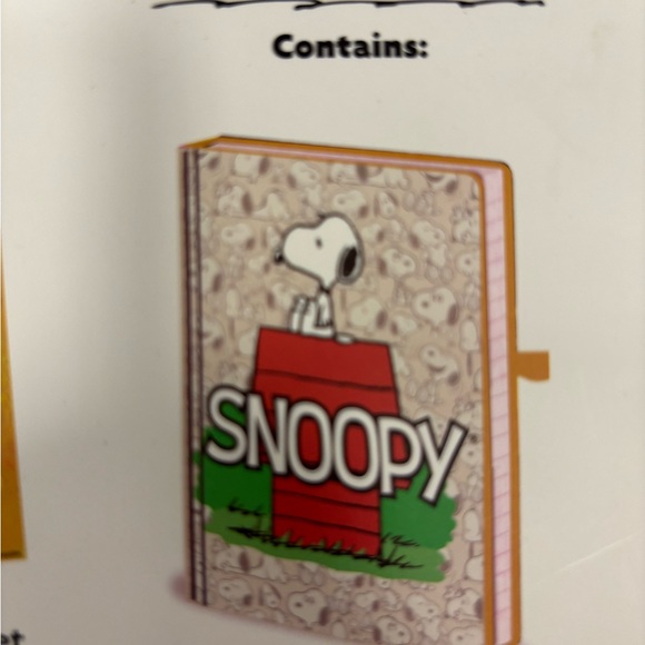 Peanuts Snoopy Stationery Set - Picture 4 of 5